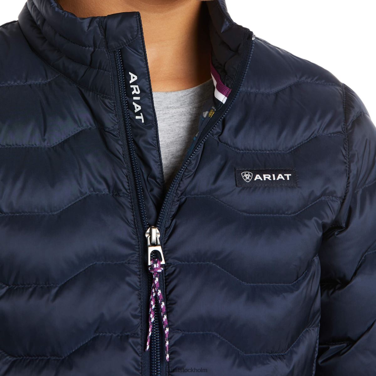 Kläder Ariat idealisk 3.0 dunjacka Marin barn F04844137