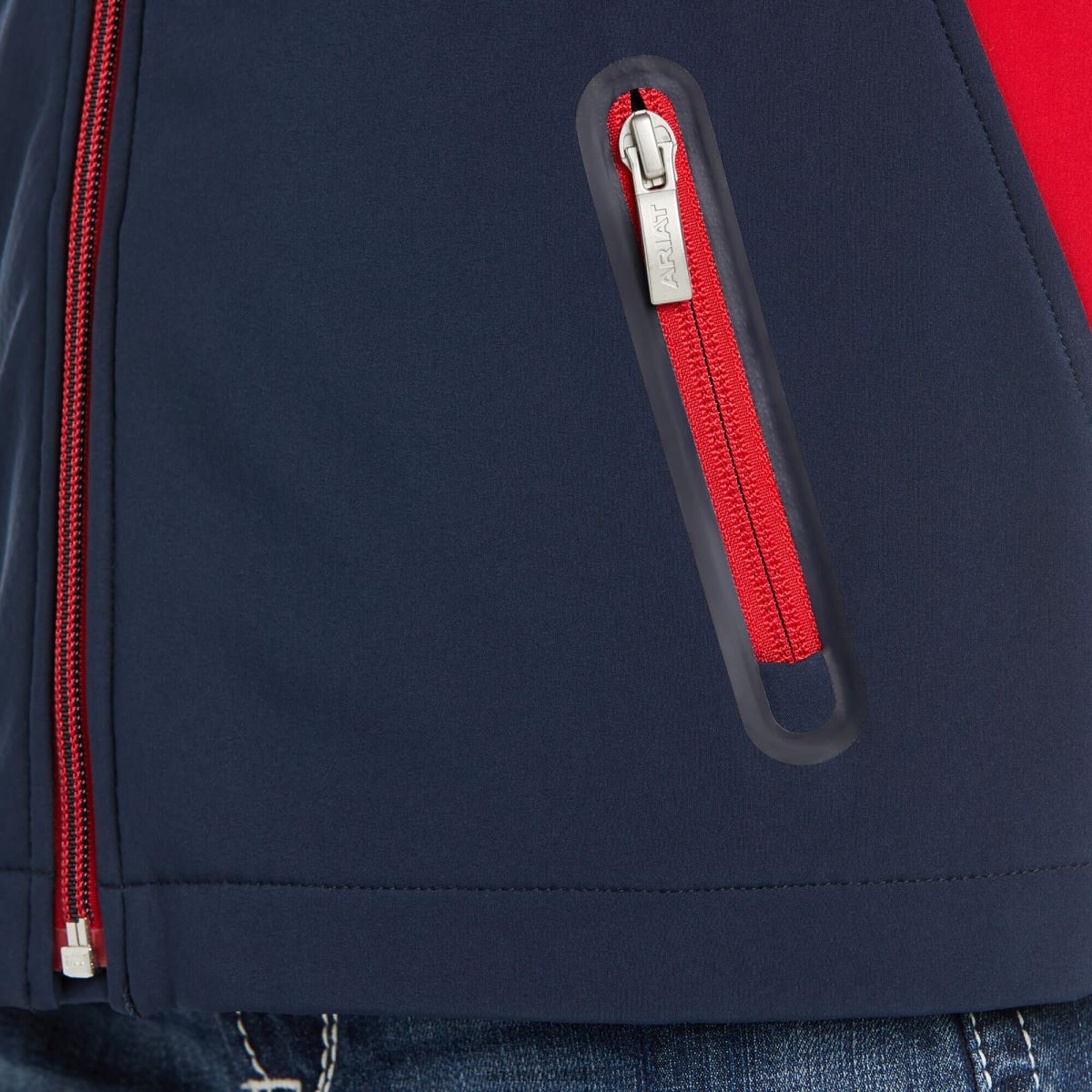 Kläder Ariat ny team softshelljacka Marin barn F04844133