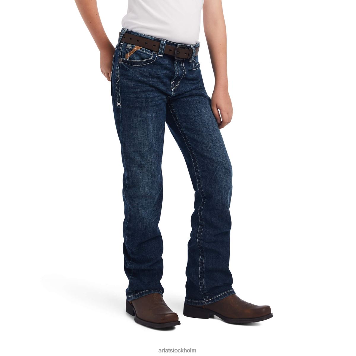 Kläder Ariat b4 avslappnad hugo boot cut jean denali barn F04843972