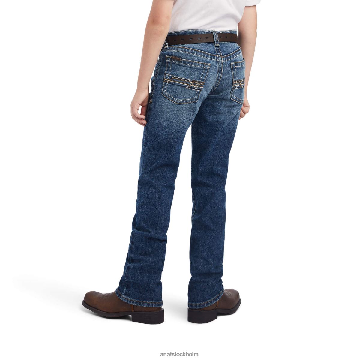 Kläder Ariat b5 slim bracken raka jeans nelson barn F04843978
