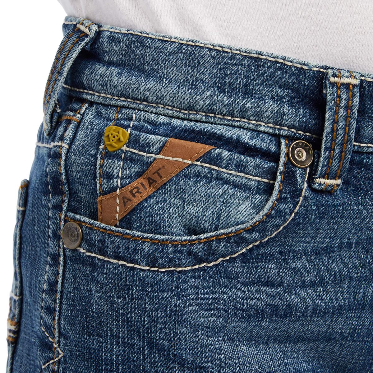 Kläder Ariat b5 slim bracken raka jeans nelson barn F04843978