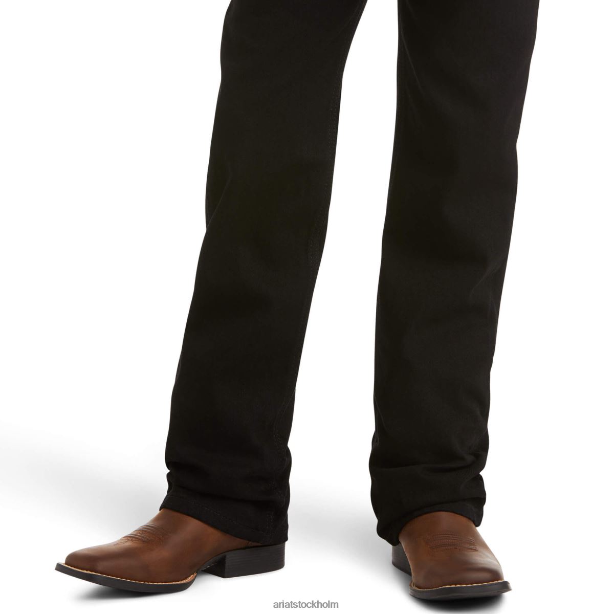 Kläder Ariat b5 slim stretch legacy raka jeans svart barn F04843979