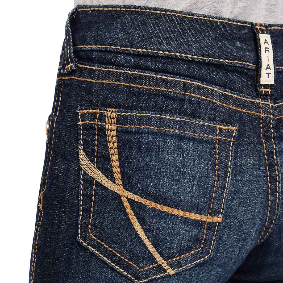 Kläder Ariat verklig. byxa maggie jean med vida ben nattskugga barn F04843986