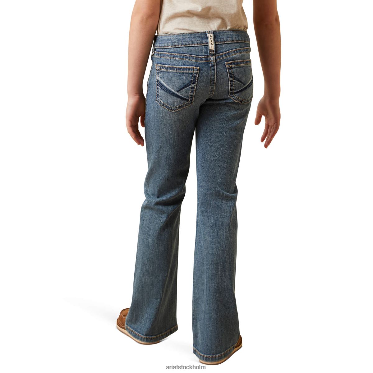 Kläder Ariat verklig. leila boot cut jean eleanor barn F04843977