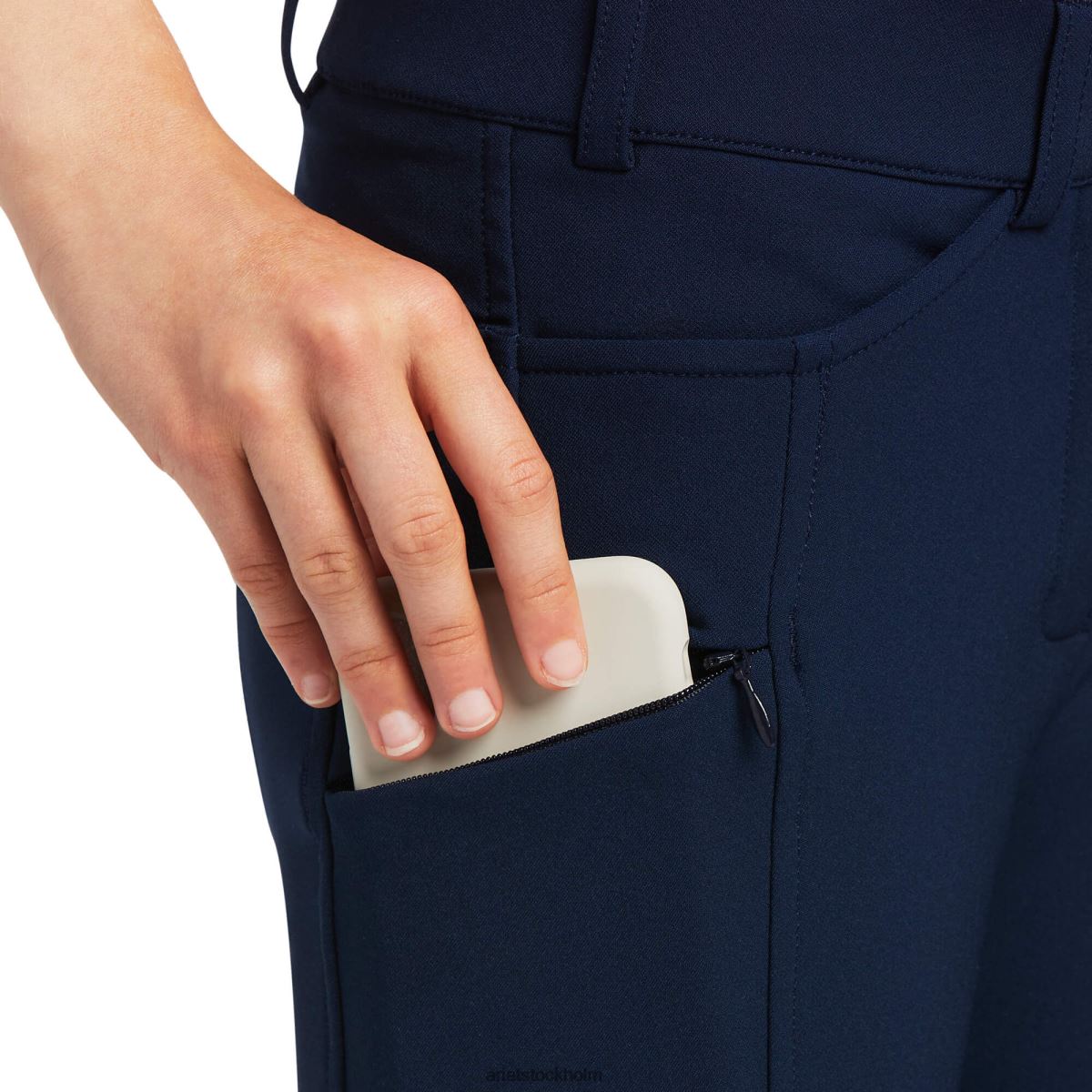 Kläder Ariat prelude knäplåster Marin barn F04844144