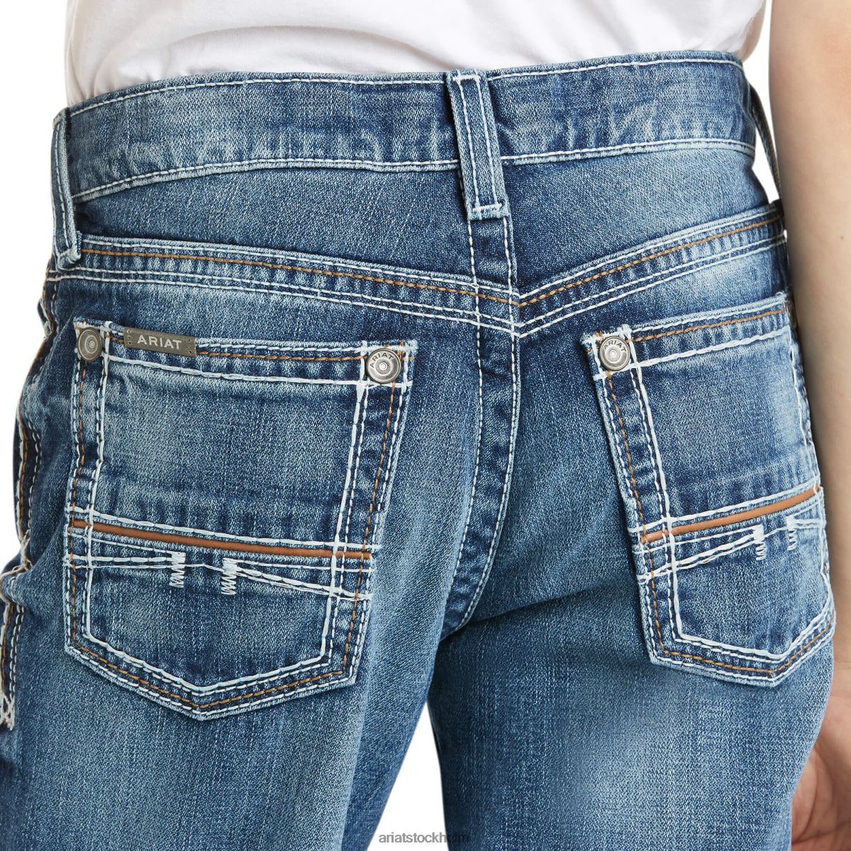 samlingar Ariat b4 avslappnad coltrane boot cut jean durango barn F04843969