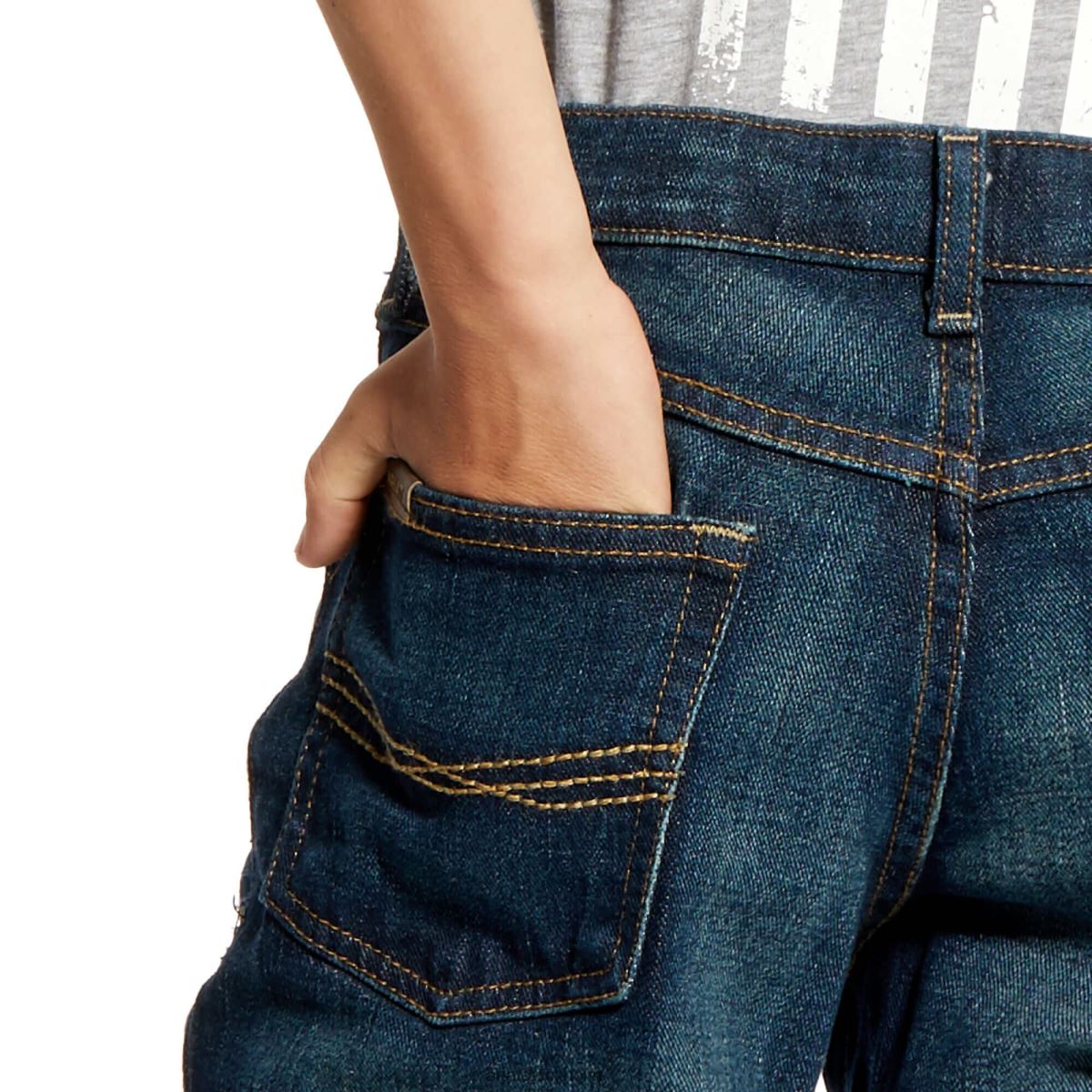 samlingar Ariat b5 slim stretch legacy jeans med raka ben som kan staplas durham barn F04843970