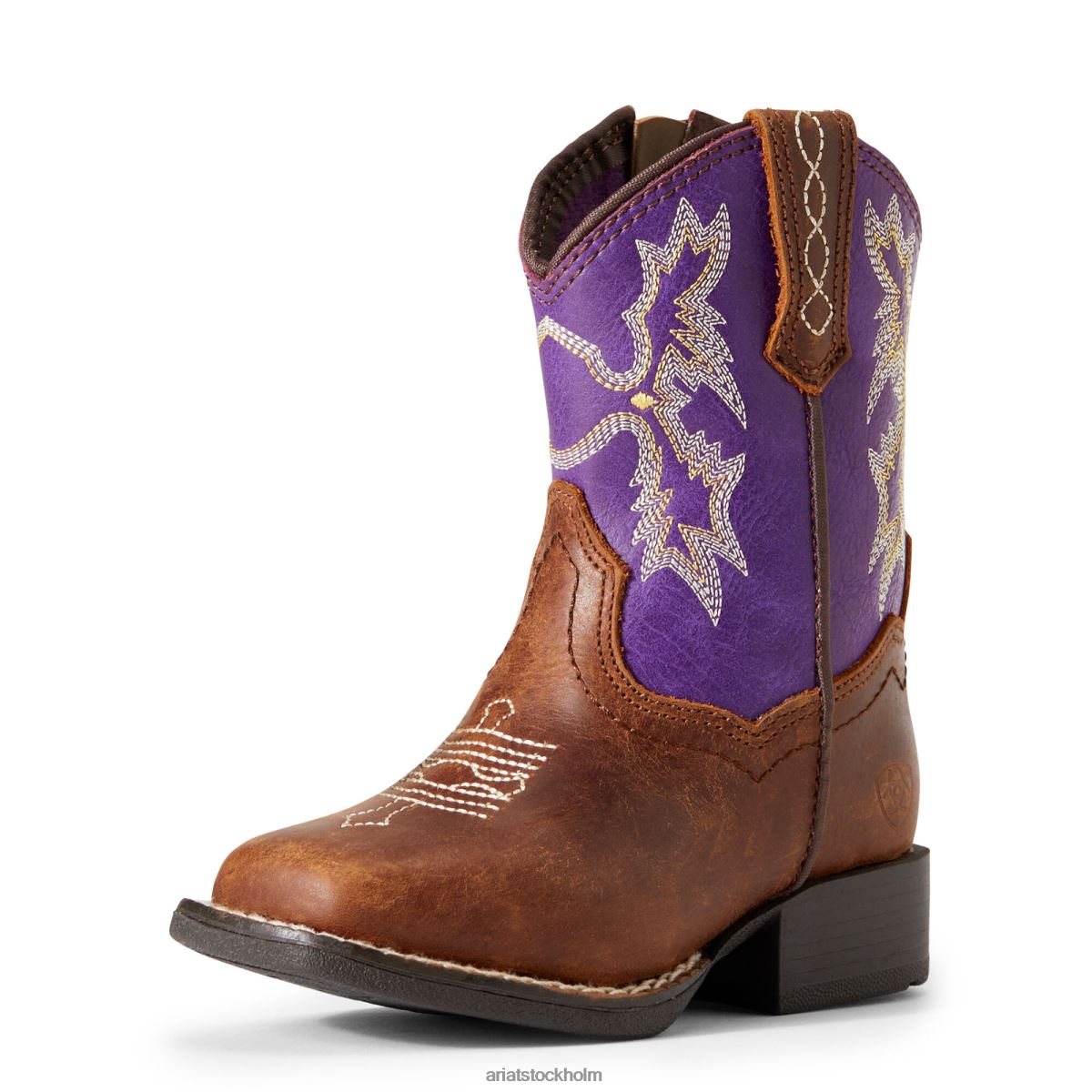 samlingar Ariat lil' stompers calabasas stövel brun barn F04843920