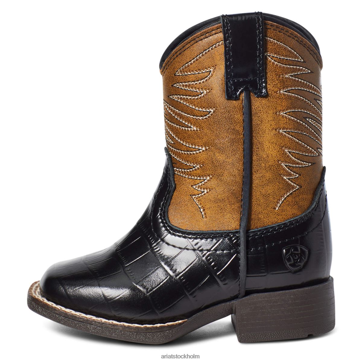samlingar Ariat lil\' stompers eldfångarstövel brun barn F04843907