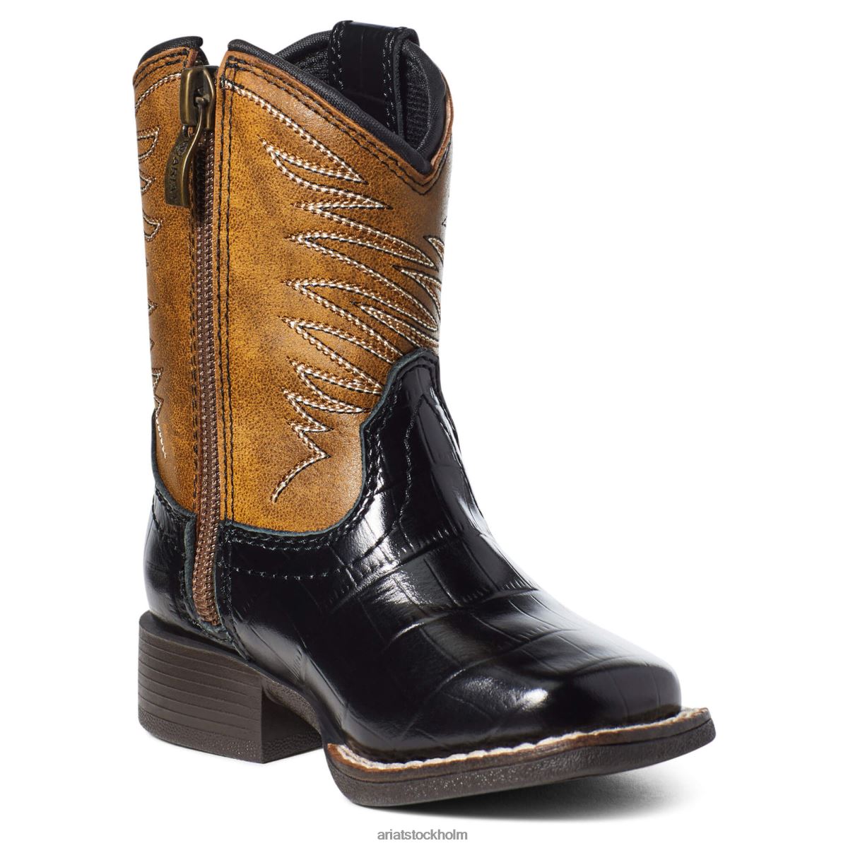 samlingar Ariat lil\' stompers eldfångarstövel brun barn F04843907