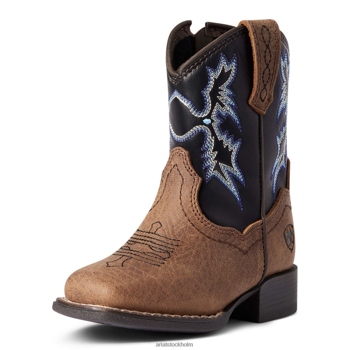 samlingar Ariat lil' stompers warren boot brun barn F04843876