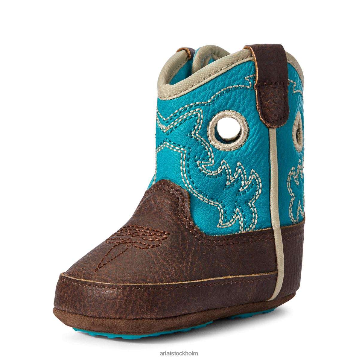 samlingar Ariat lil' stompers boston boot turkos aqua barn F04843861