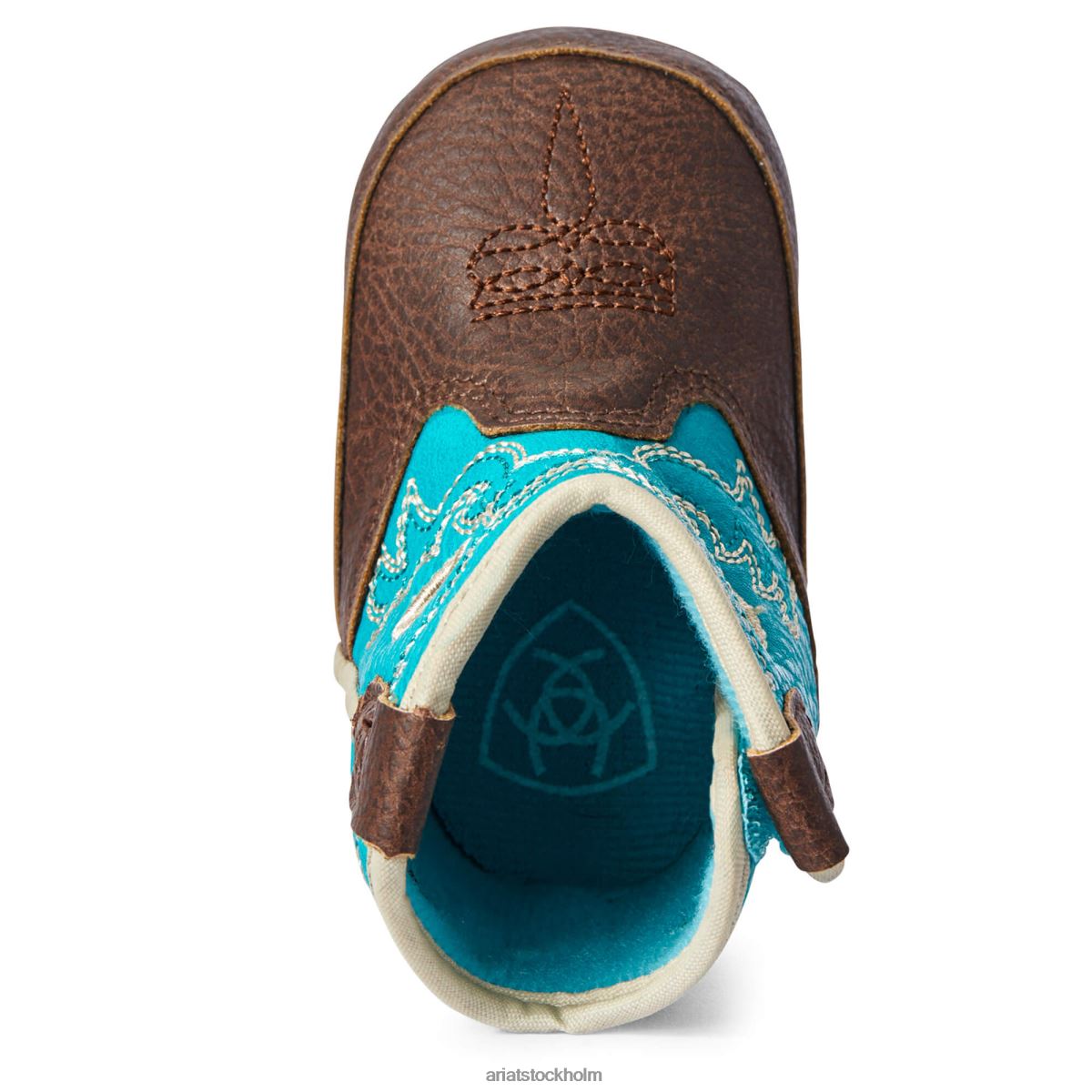 samlingar Ariat lil\' stompers boston boot turkos aqua barn F04843861
