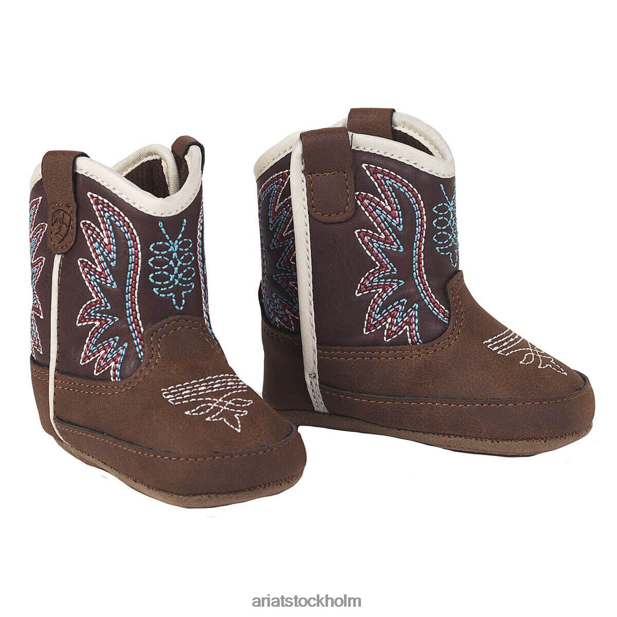 samlingar Ariat lil stompers briar boot brun barn F04843859