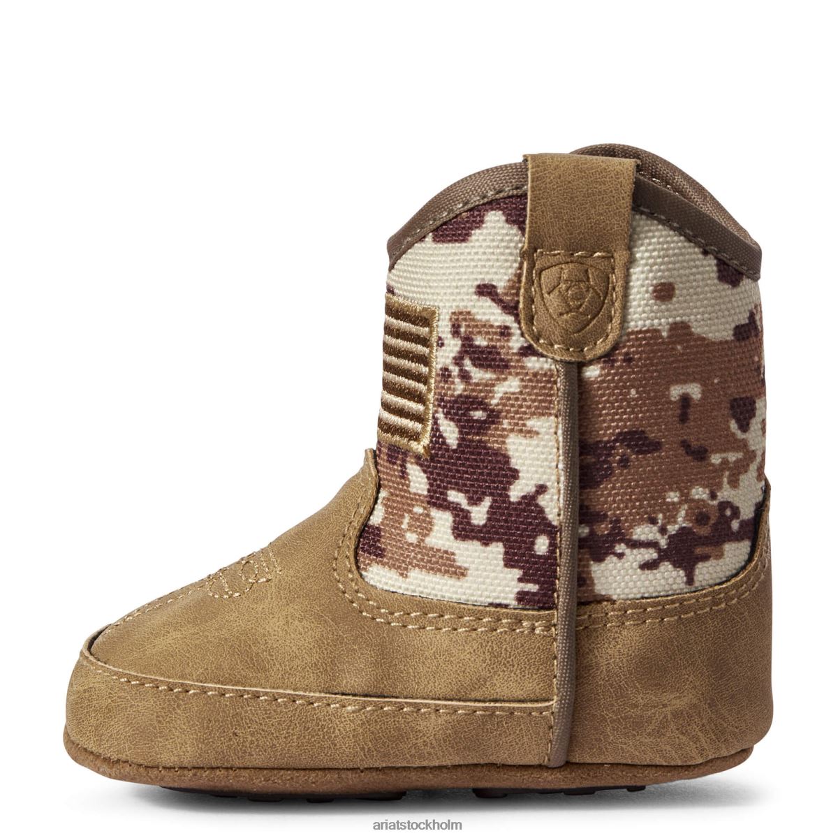 samlingar Ariat lil\' stompers dallas boot patriot brun barn F04843862