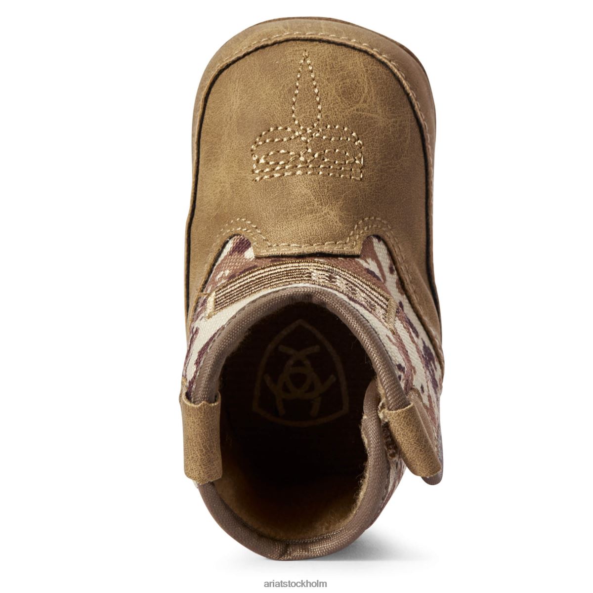 samlingar Ariat lil\' stompers dallas boot patriot brun barn F04843862