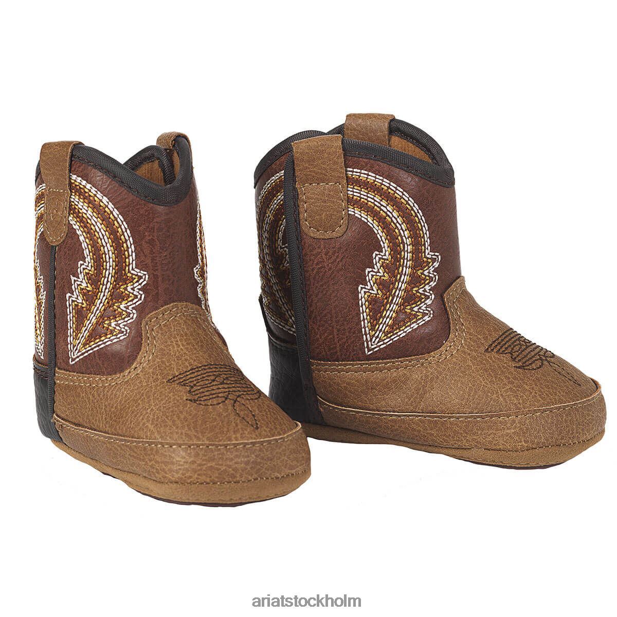 samlingar Ariat lil stompers evan boot brun barn F04843856
