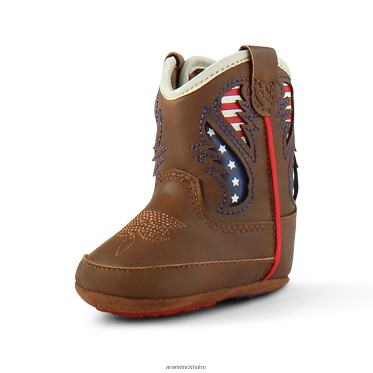 samlingar Ariat lil stompers george boot brun barn F04843852