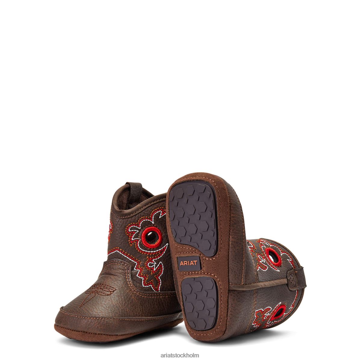 samlingar Ariat lil\' stompers grov lagerstövel brun barn F04843903