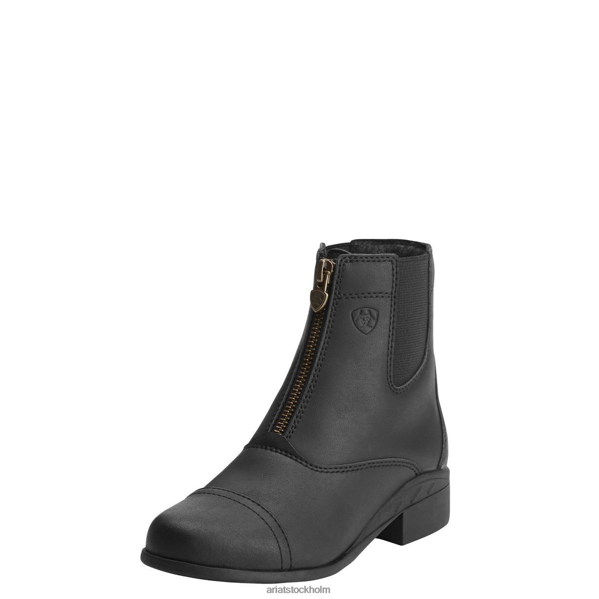 Skodon Ariat scout zip paddock boot svart barn F04843953