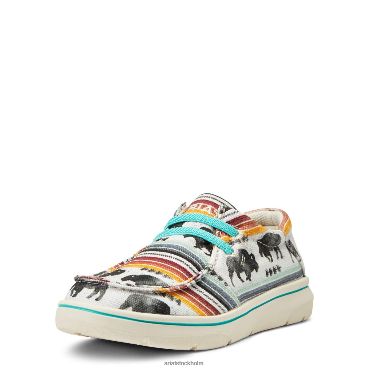 Skodon Ariat hej 3 buffeltryck barn F04843956