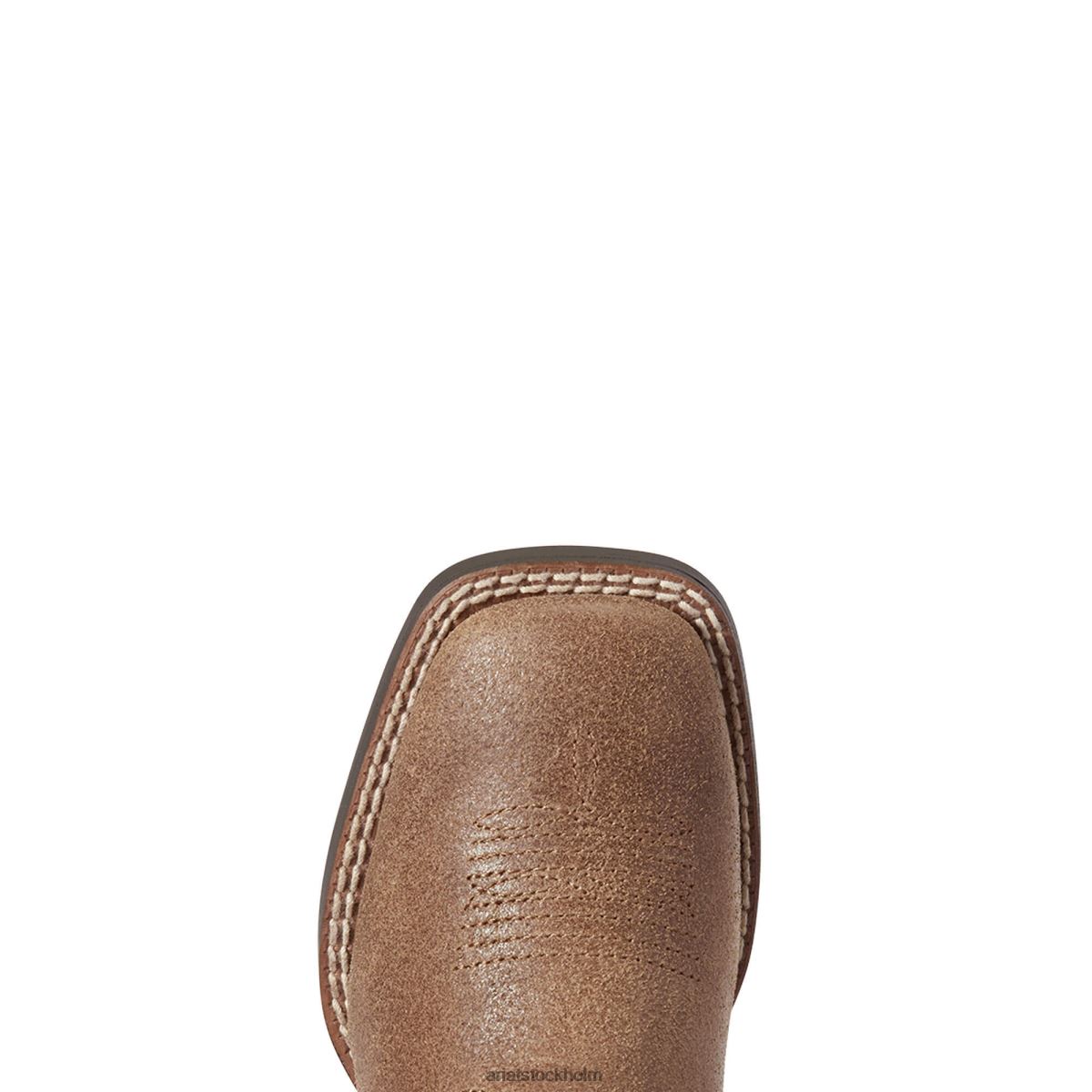 Skodon Ariat barnstjärnor och ränder västernstövel äkta brun barn F04843843