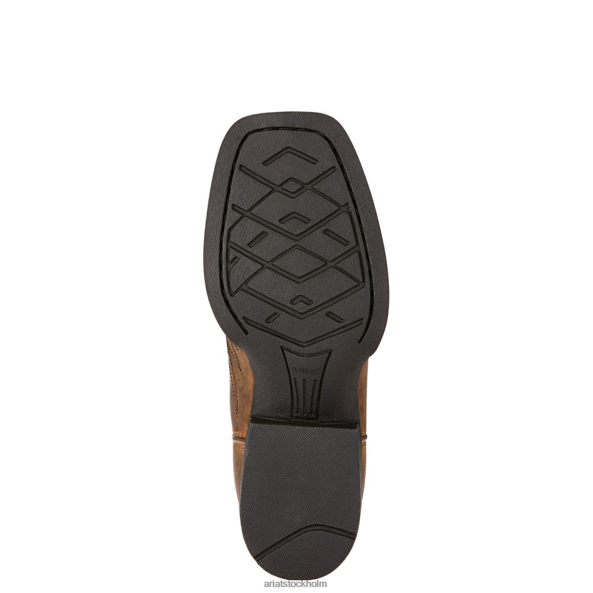 Skodon Ariat hedra westernstövel bedrövad brun barn F04843834