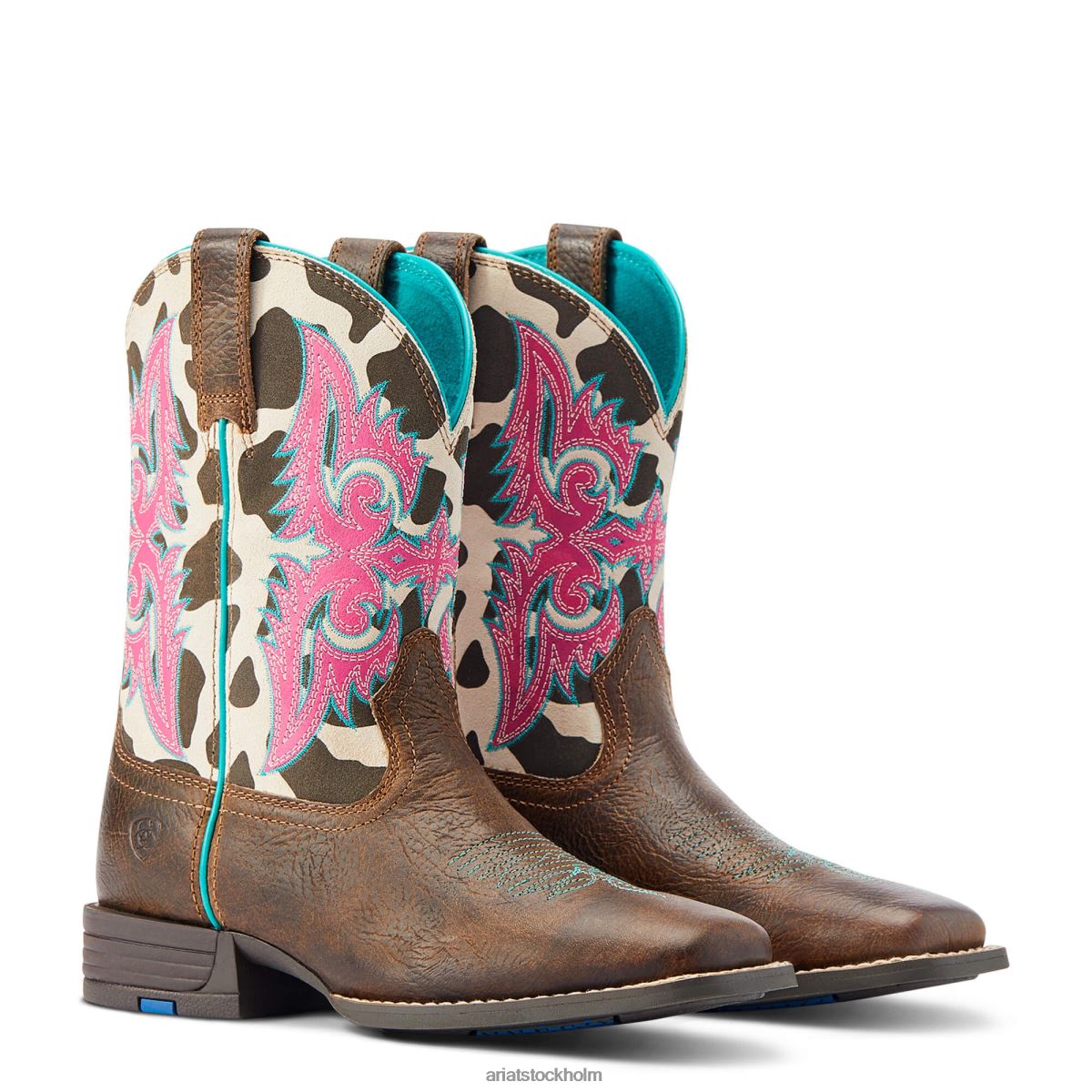 Skodon Ariat lonestar westernstövel bråkig rost barn F04843948