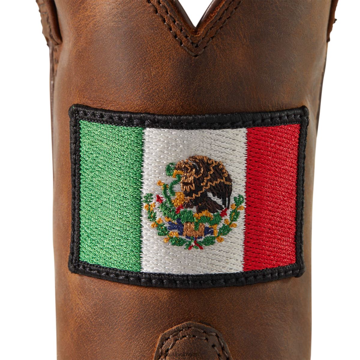 Skodon Ariat orgullo mexicano ii westernstövel bedrövad brun barn F04843848