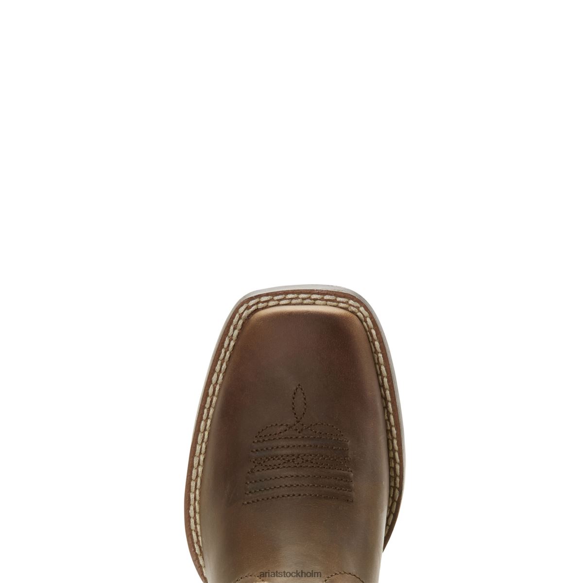 Skodon Ariat patriot western stövel bedrövad brun barn F04843840