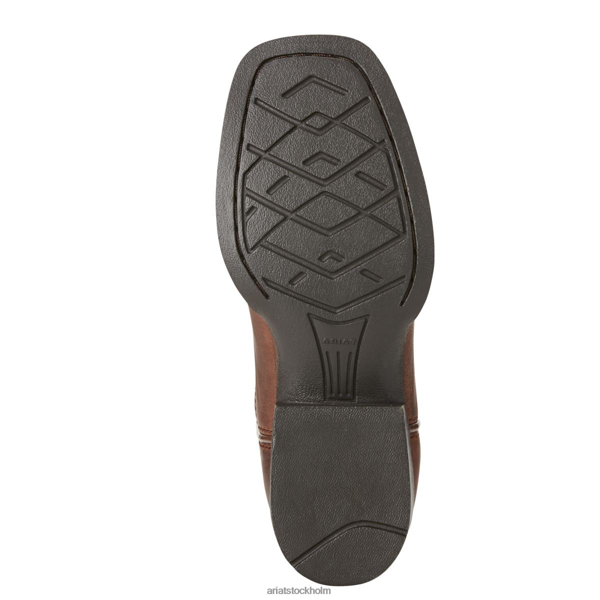 Skodon Ariat tycoon western stövel fräck brun barn F04843839