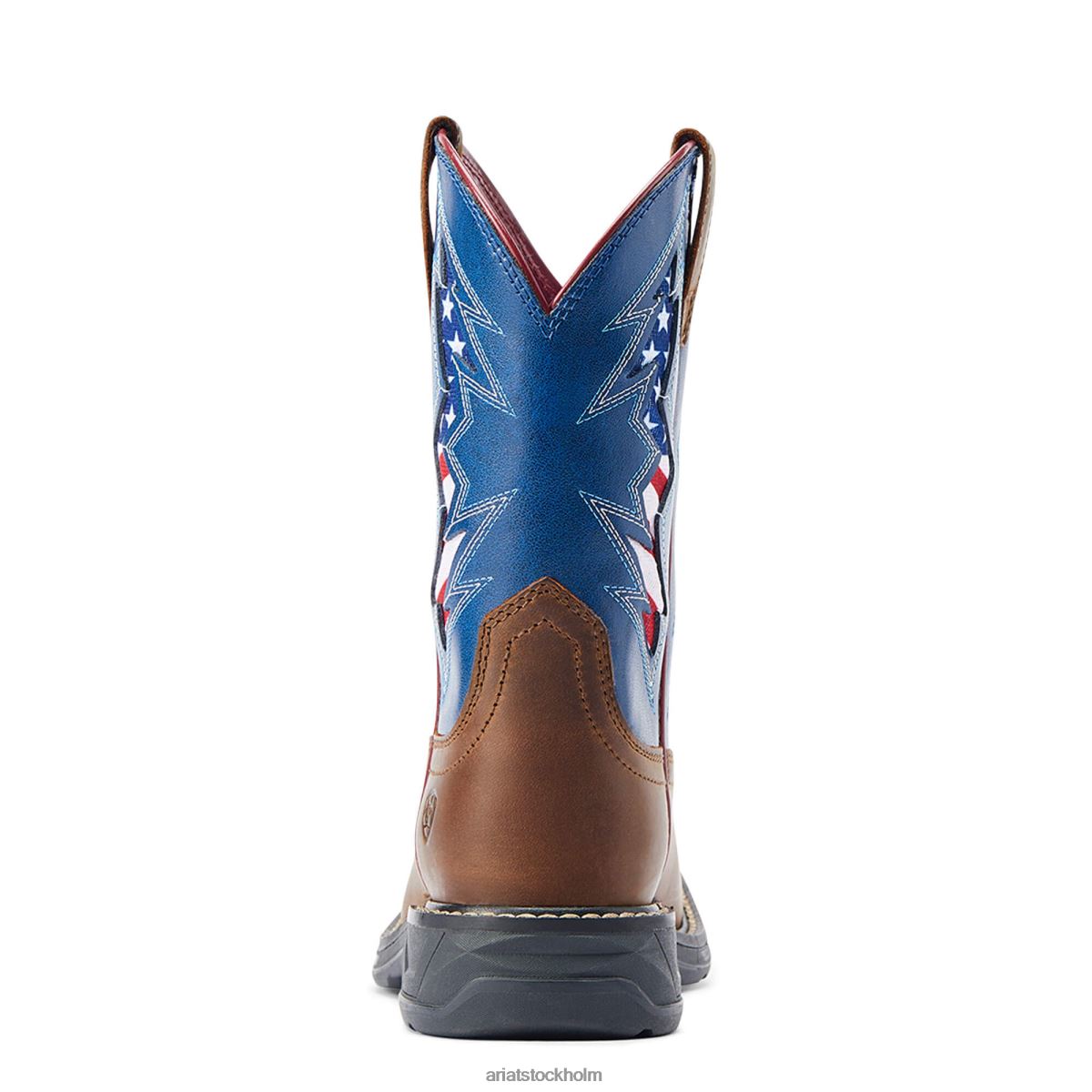 Skodon Ariat workhog xt venttek bolt western boot bedrövad solbränna barn F04843950