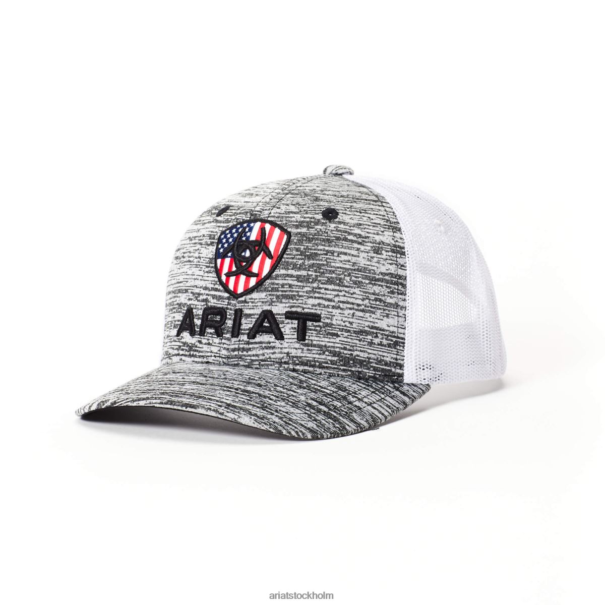 Tillbehör Ariat flaggsköld mesh snäppskydd grå barn F04844174