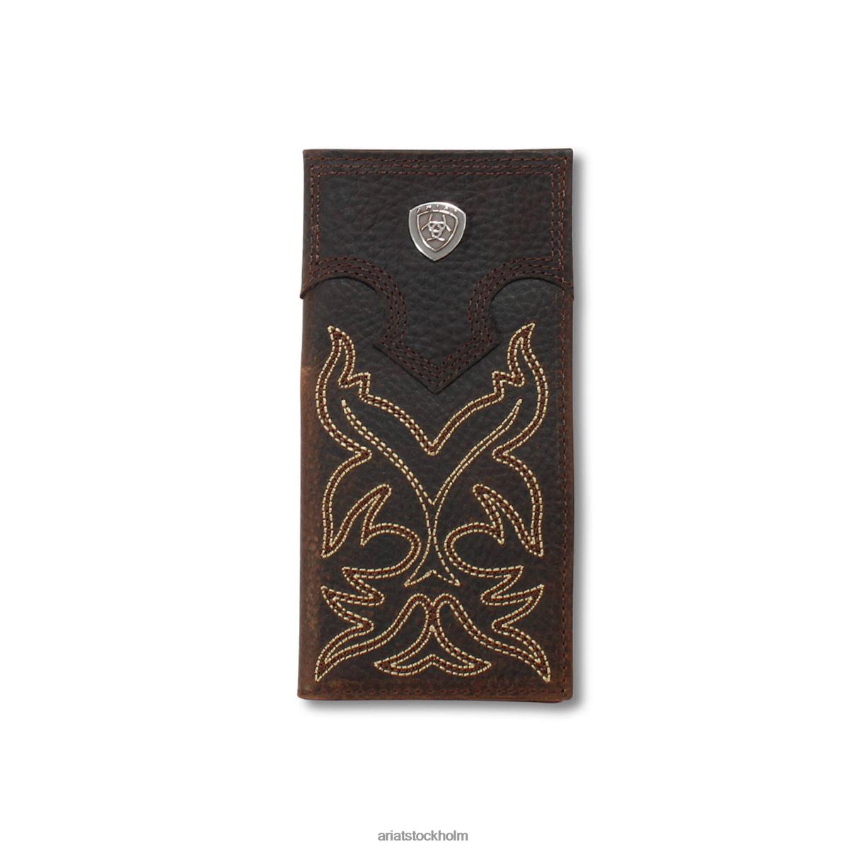 Tillbehör Ariat boot stitch rodeo plånbok brun barn F04844181