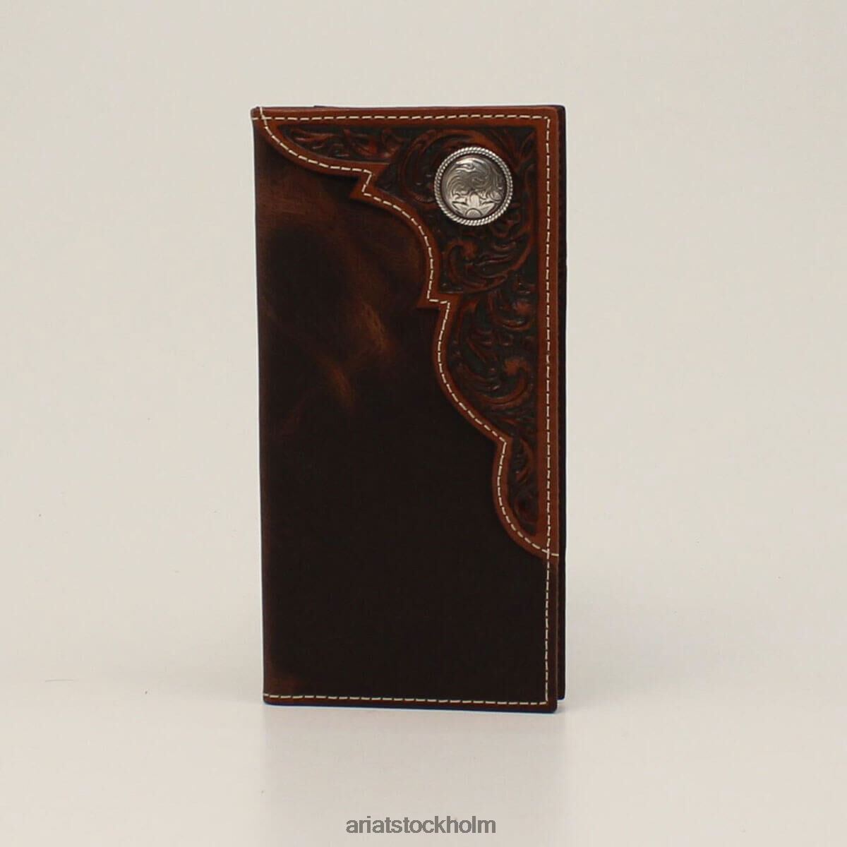 Tillbehör Ariat filigran topp rodeo plånbok brn brun barn F04844184