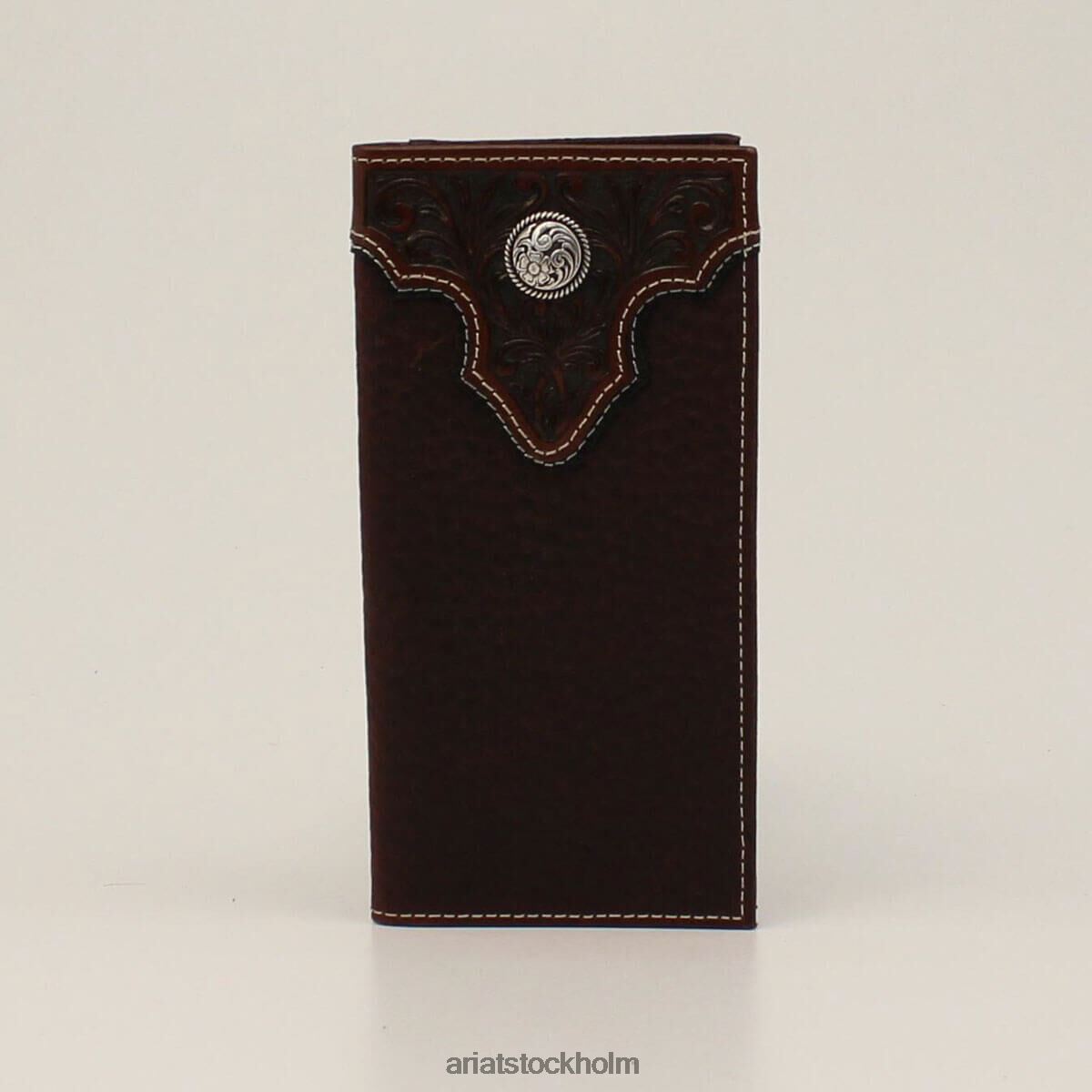 Tillbehör Ariat filigran topp rodeo plånbok brn brun barn F04844185