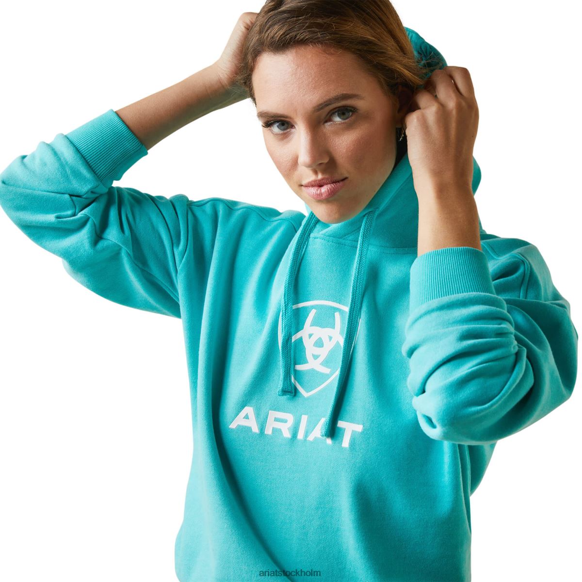 blast Ariat bara hoodie ljungpool blå kvinnor F04843368