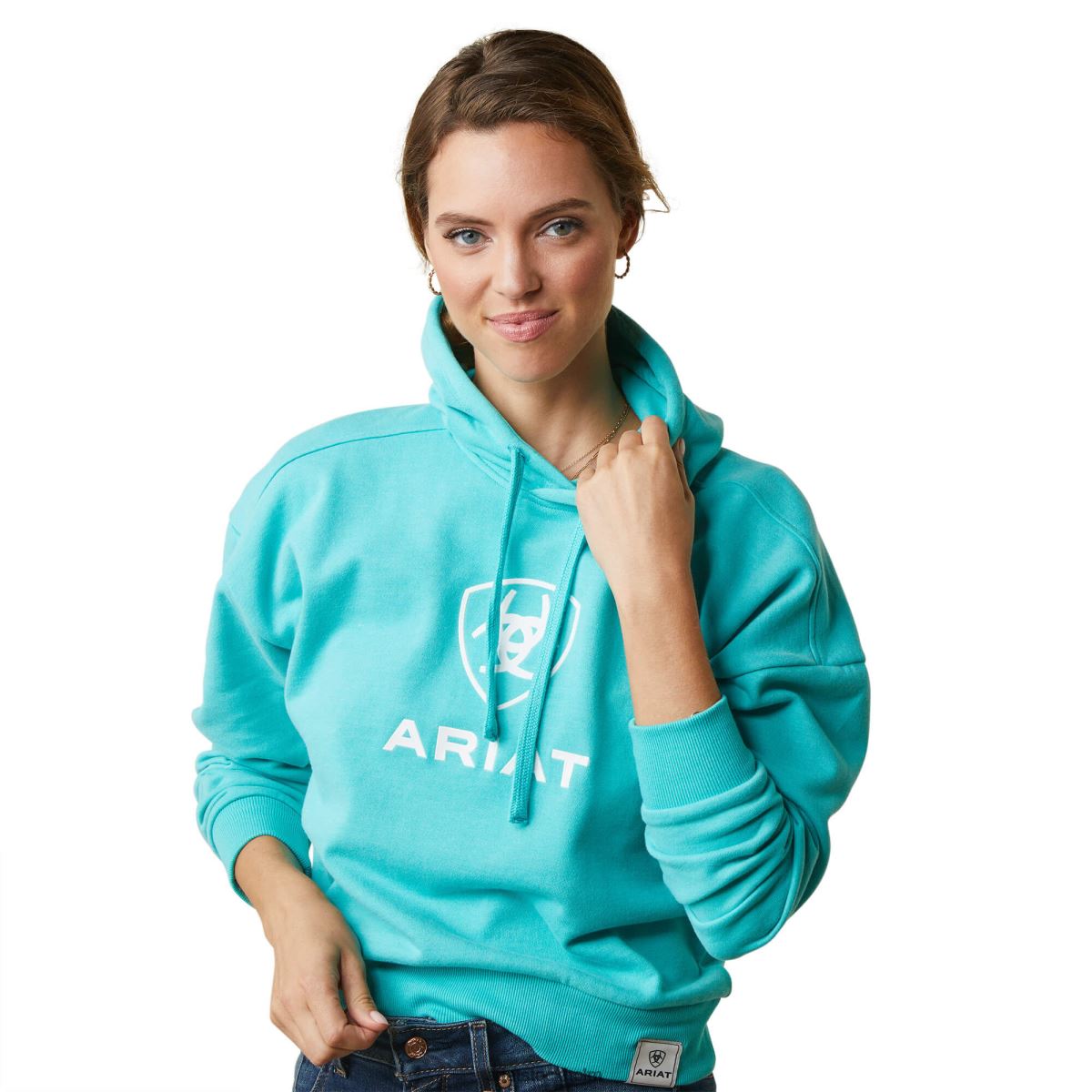 blast Ariat bara hoodie ljungpool blå kvinnor F04843368