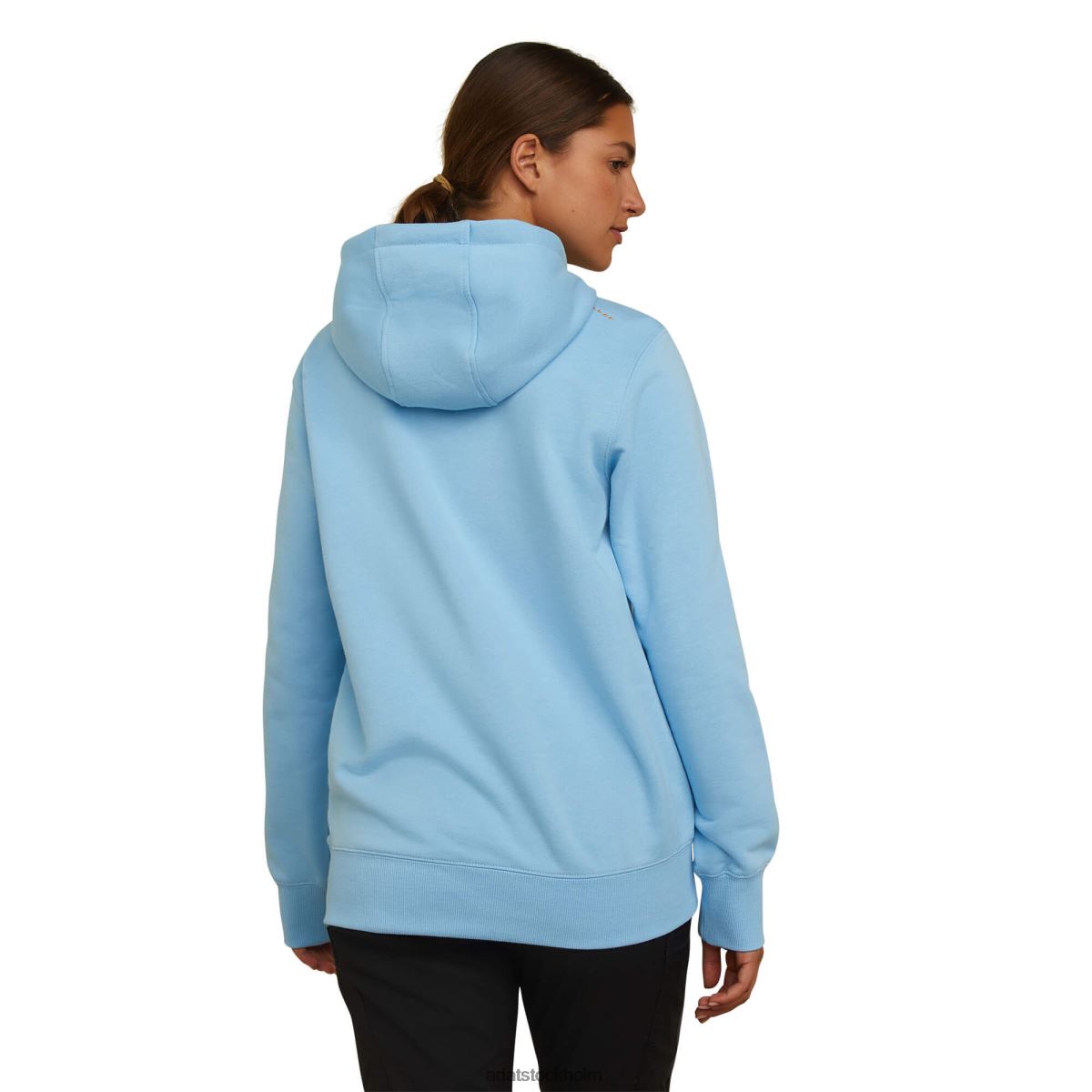 blast Ariat grafisk hoodie i armeringsjärn holländsk kanal ljung/skymning kvinnor F04843379
