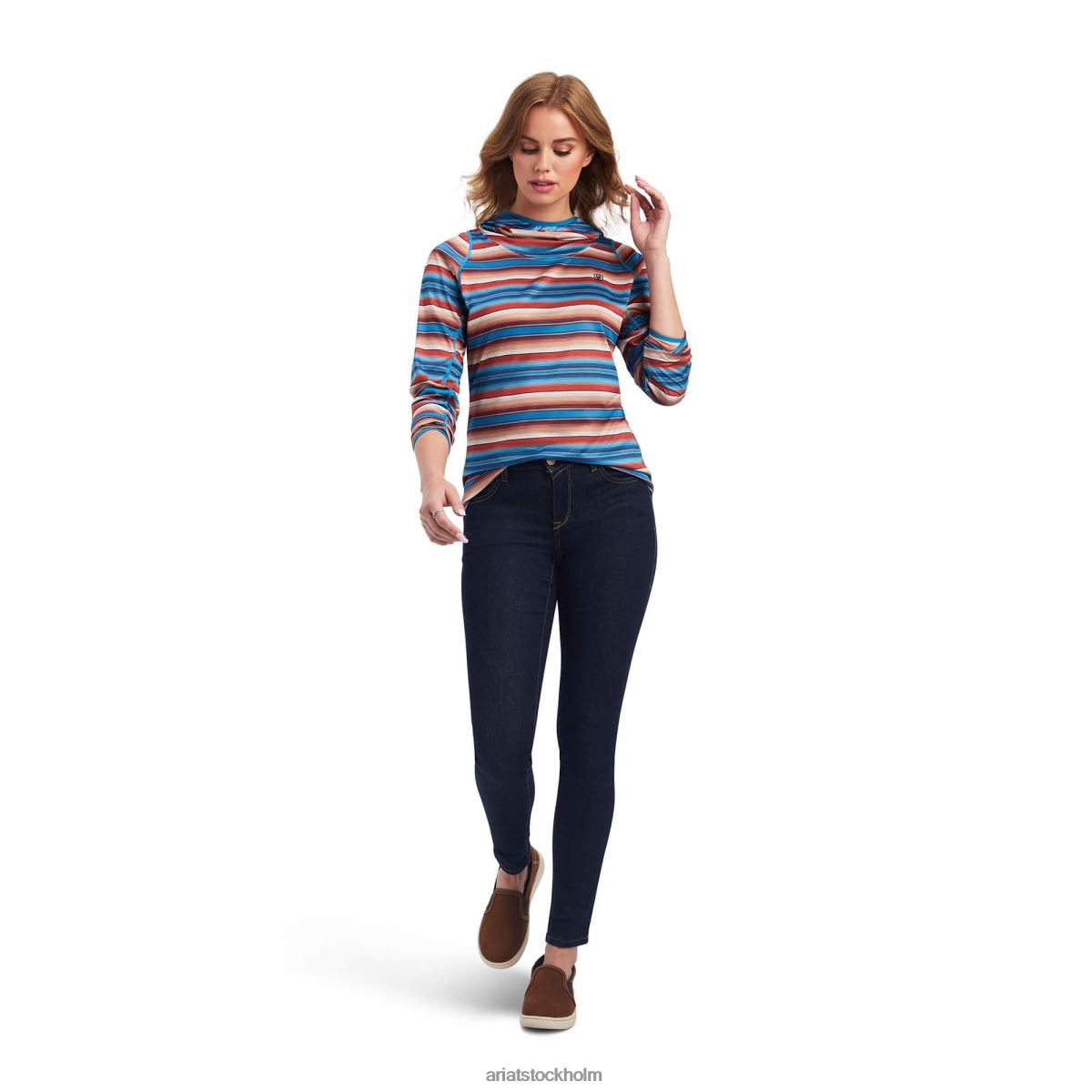 blast Ariat laguna hoodie horisont serape kvinnor F04843029