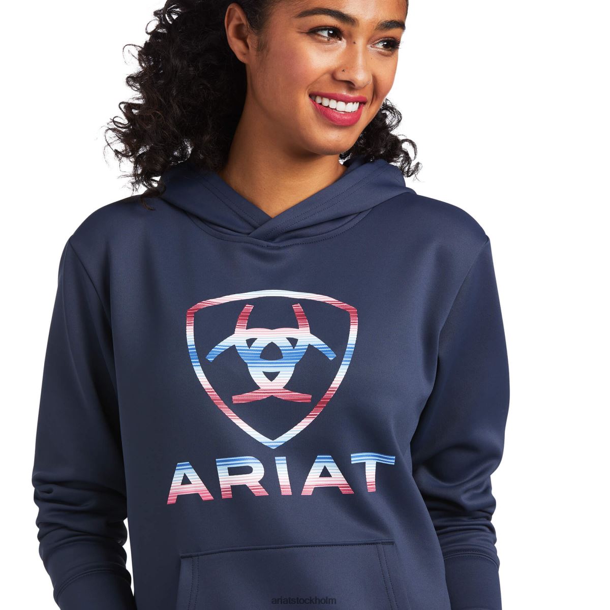 blast Ariat tek hoodie blå nätter kvinnor F04843437