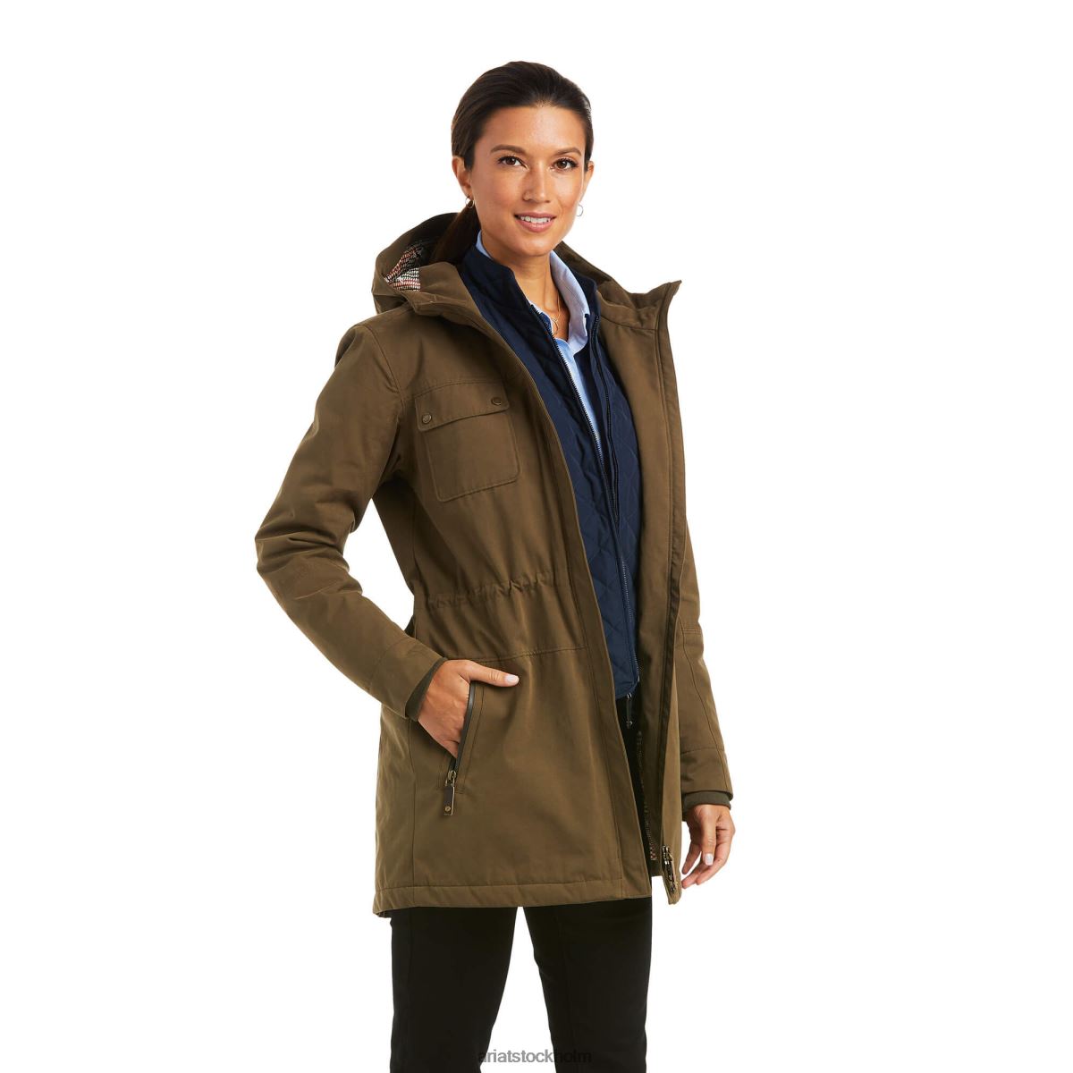 blast Ariat argentium parkas jorden kvinnor F04843660