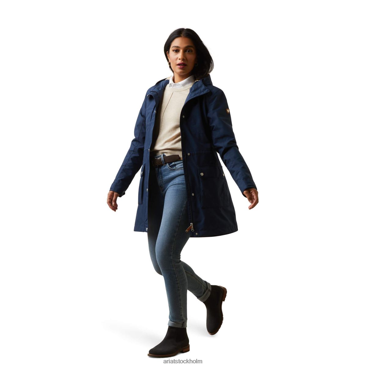 blast Ariat atherton jacka Marin kvinnor F04843615