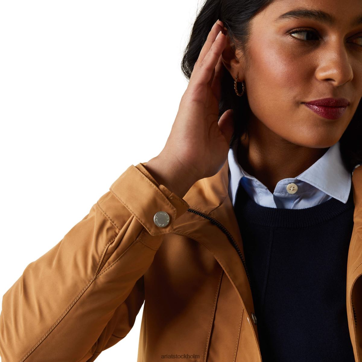 blast Ariat atherton jacka kamel kvinnor F04843571