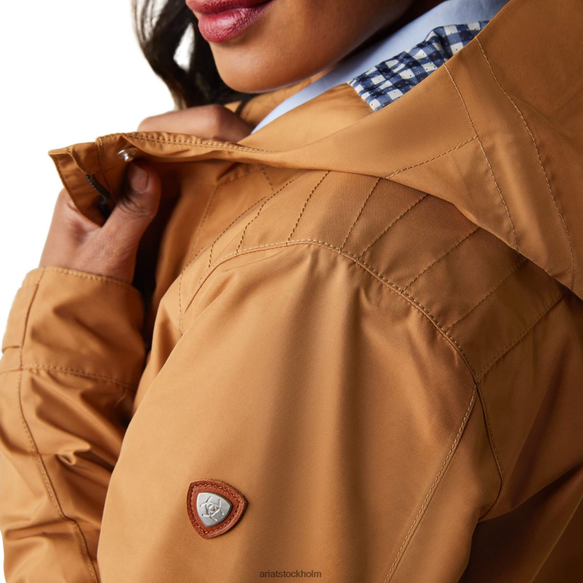 blast Ariat atherton jacka kamel kvinnor F04843571