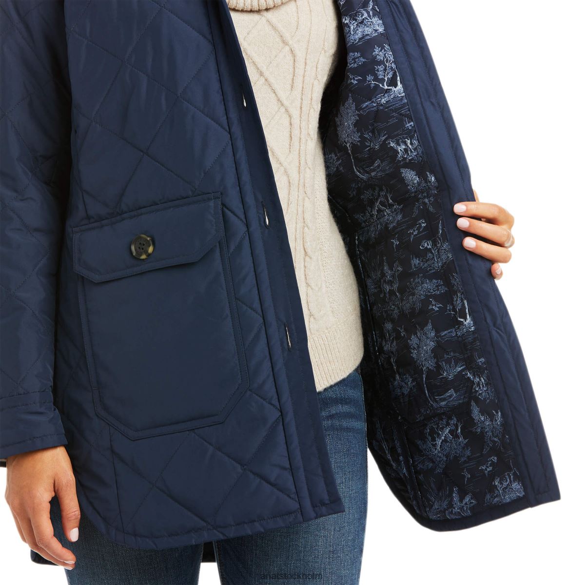 blast Ariat belmont skjorta jacka Marin kvinnor F04843574