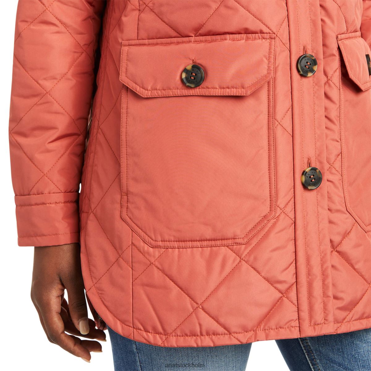 blast Ariat belmont skjorta jacka marsala kvinnor F04843578