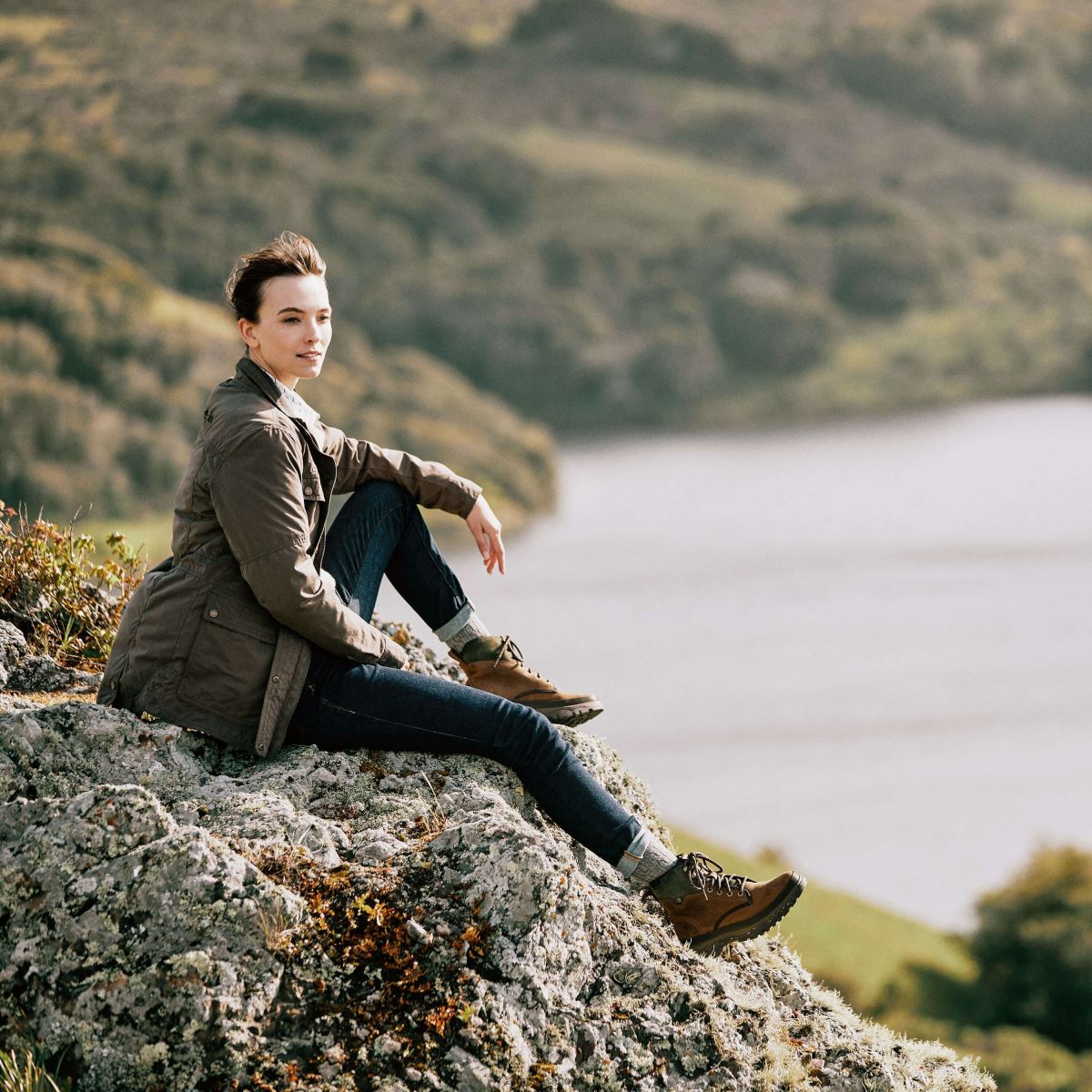 blast Ariat calumet fältjacka banyan bark kvinnor F04843639