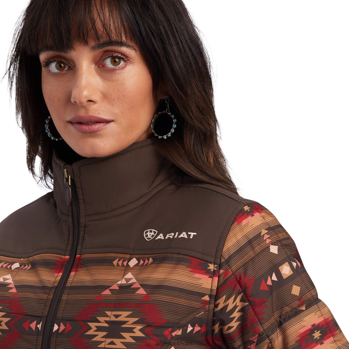 blast Ariat crius isolerad jacka canyonlands tryck kvinnor F04843540