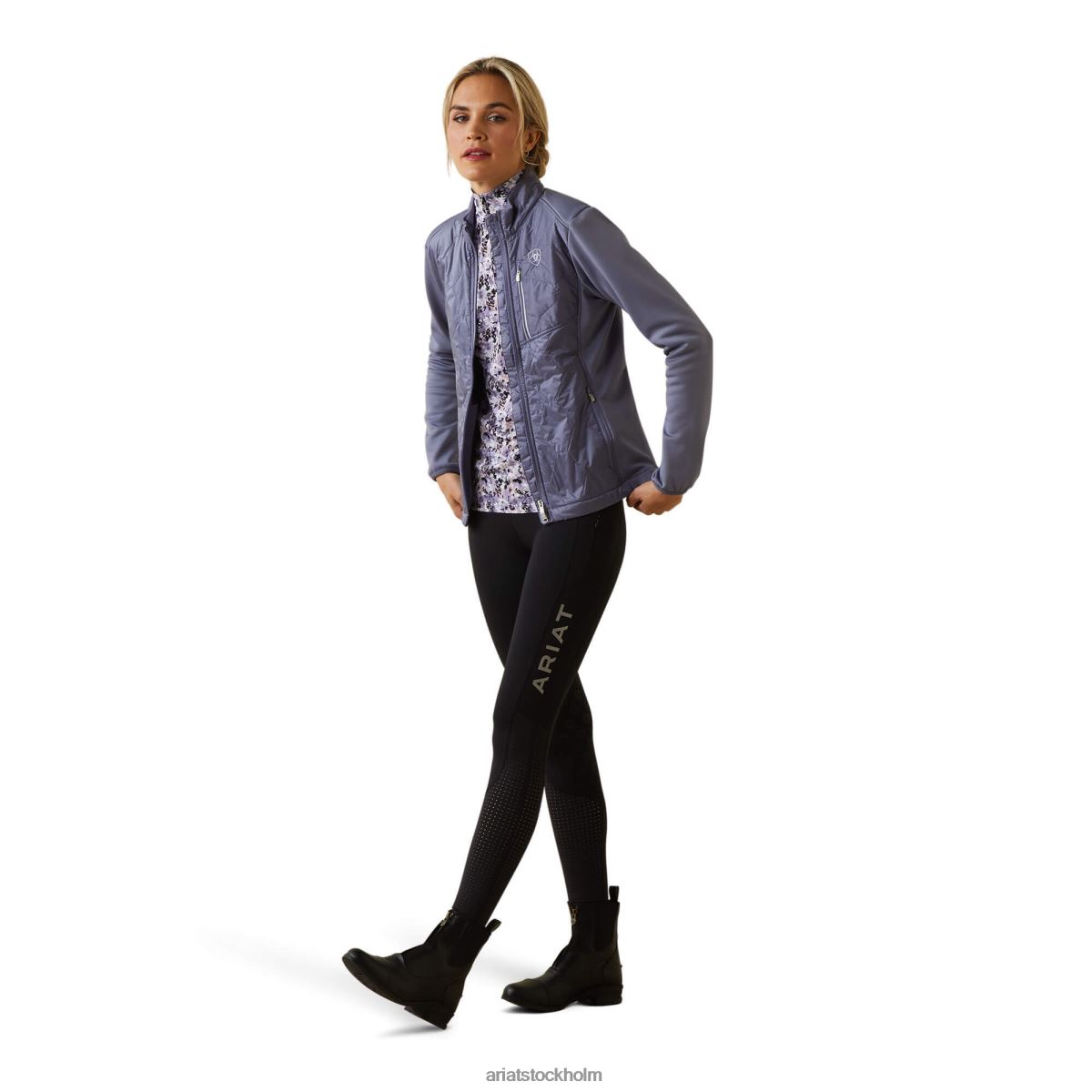 blast Ariat fusionsisolerad jacka mörk granit kvinnor F04843594